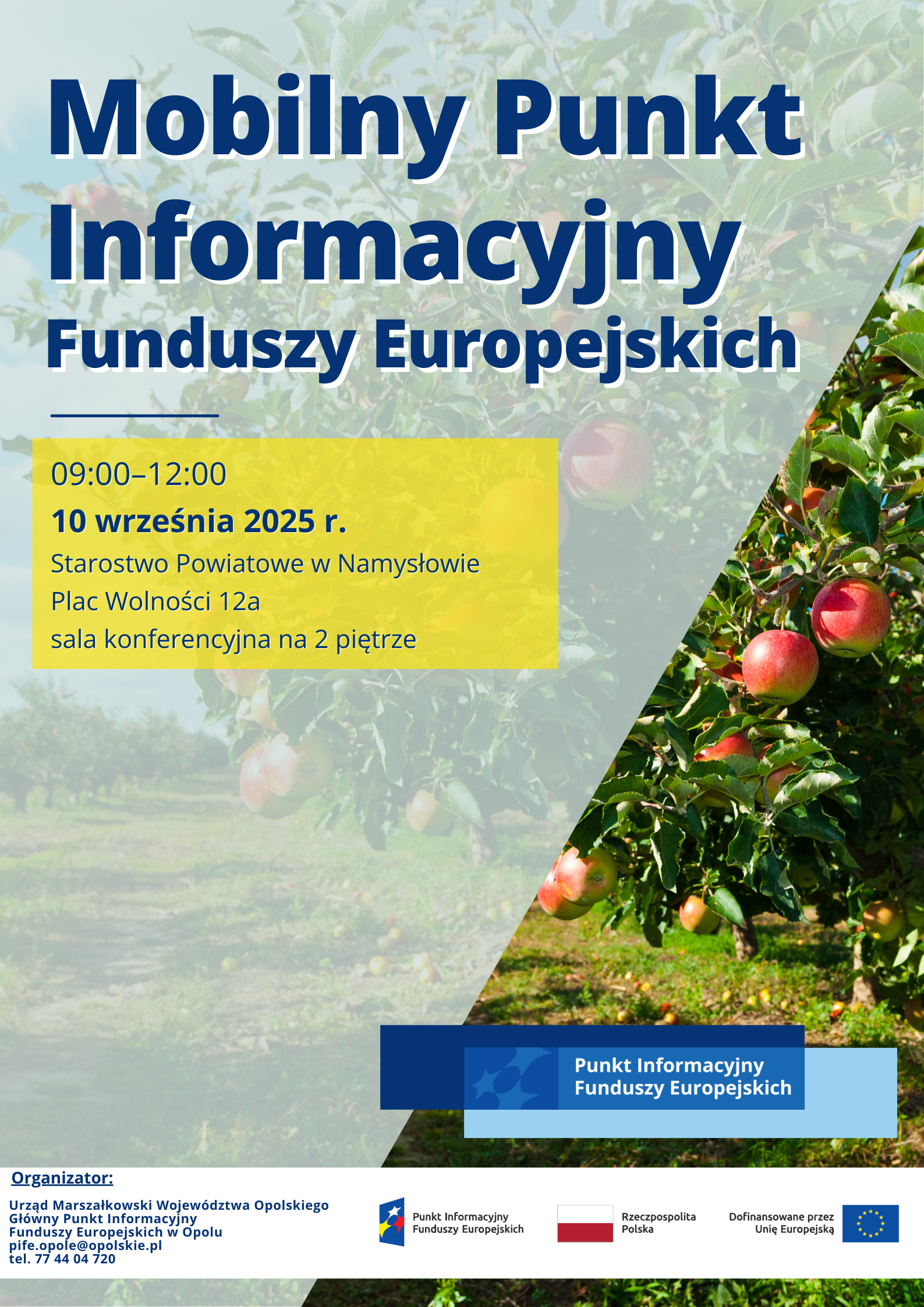 Zdjęcie artykułu Mobilny Punkt Informacyjny funduszy europejskich