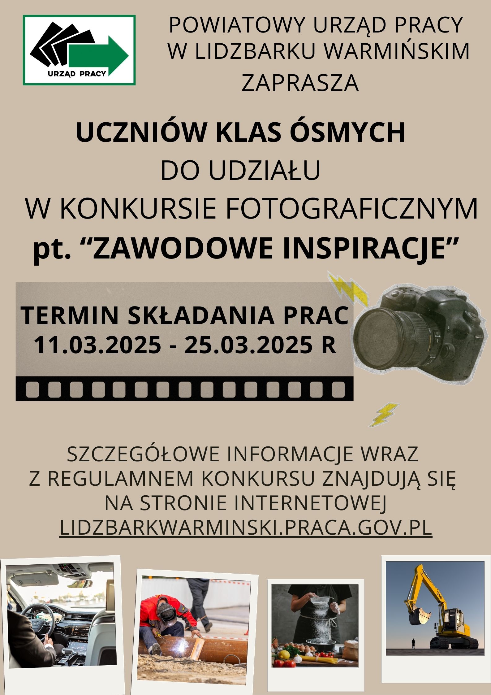 Zdjęcie artykułu Konkurs fotograficzny "Zawodowe inspiracje"