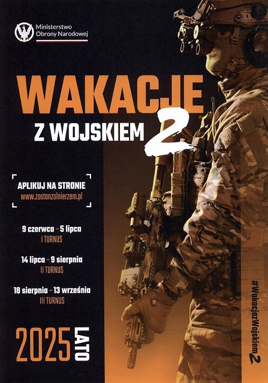 Zdjęcie artykułu Projekt "Wakacje z Wojskiem 2"