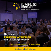 Zdjęcie artykułu Zaproszenie na Europejski Kongres Małych i Średnich Przedsiębiorstw
