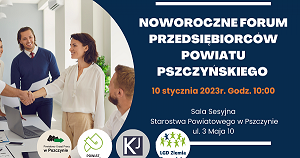 Zdjęcie artykułu Noworoczne Forum Przedsiębiorców Powiatu Pszczyńskiego dla nowo powstałych firm