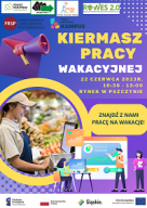 Zdjęcie artykułu Kiermasz Pracy Wakacyjnej - zapraszamy 22. czerwca br.